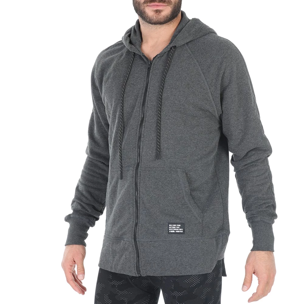 Ανδρική φούτερ ζακέτα BODYTALK LOOSE γκρι 4 Ανδρική φούτερ ζακέτα BODYTALK LOOSE γκρι - Image 2