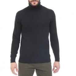 Ανδρικό πουλόβερ ζιβάγκο BATTERY μαύρο