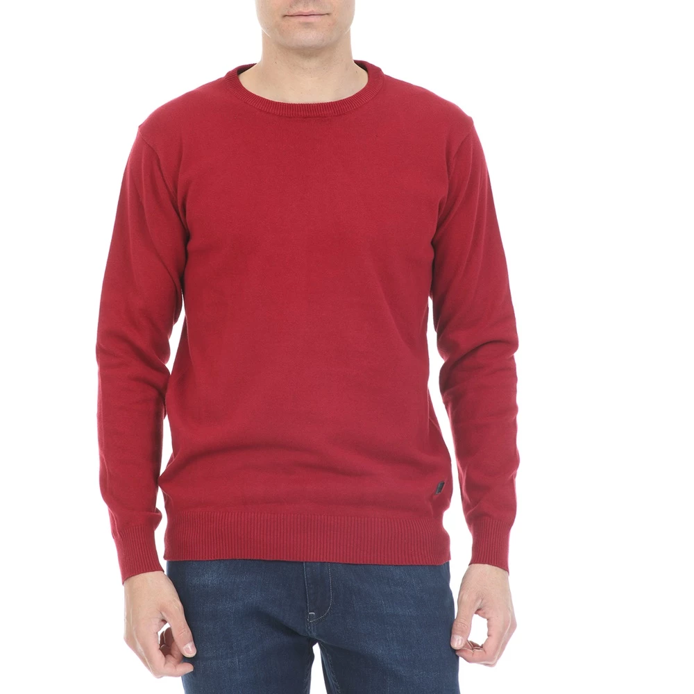 Ανδρικό πουλόβερ RUN κόκκινο 3 Ανδρικό πουλόβερ RUN κόκκινο