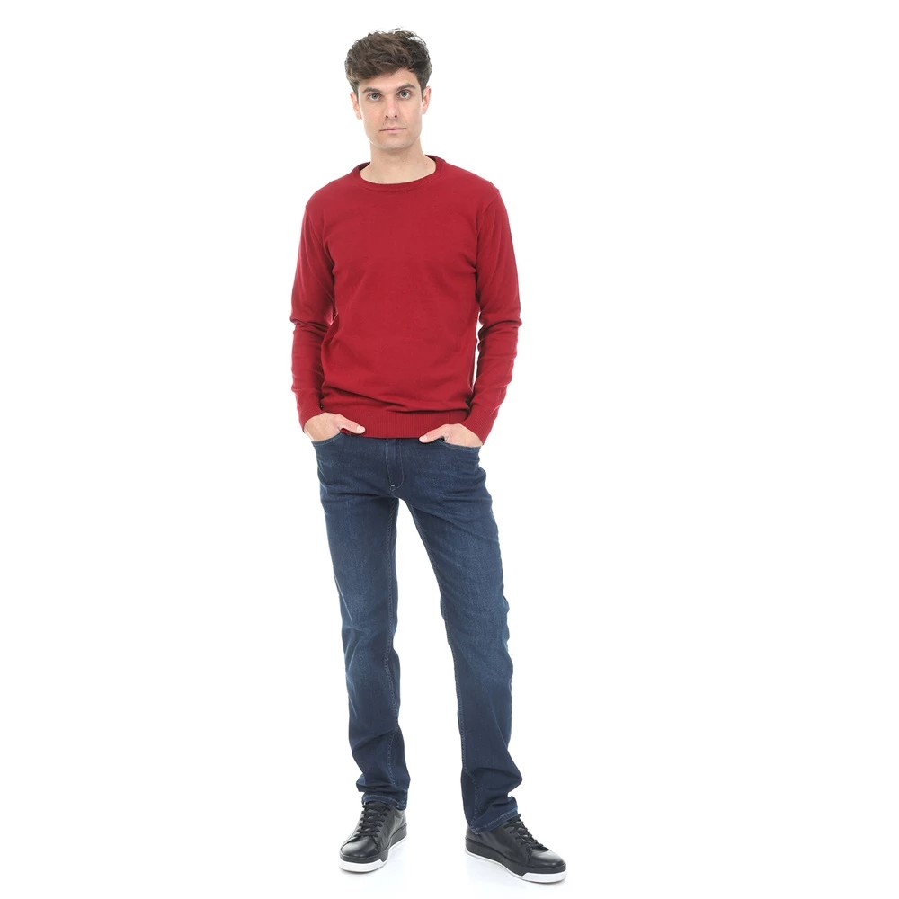 Ανδρικό πουλόβερ RUN κόκκινο 6 Ανδρικό πουλόβερ RUN κόκκινο - Image 4