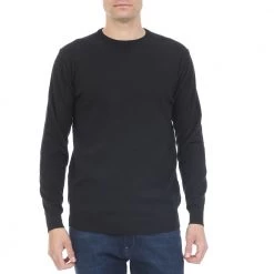 Ανδρικό πουλόβερ RUN μαύρο