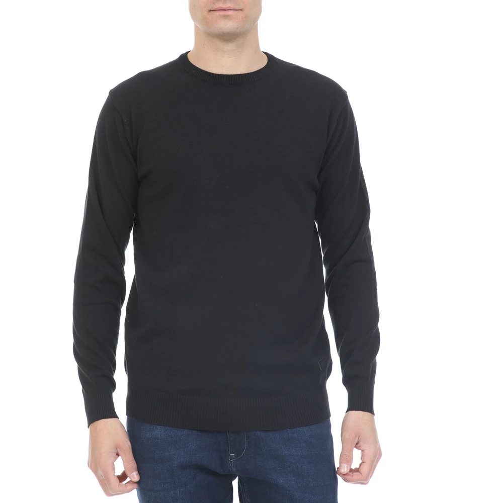 Ανδρικό πουλόβερ RUN μαύρο 3 Ανδρικό πουλόβερ RUN μαύρο