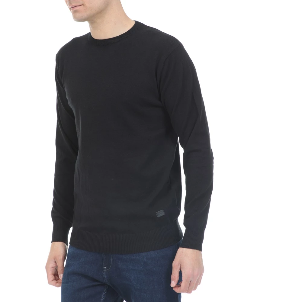 Ανδρικό πουλόβερ RUN μαύρο 4 Ανδρικό πουλόβερ RUN μαύρο - Image 2