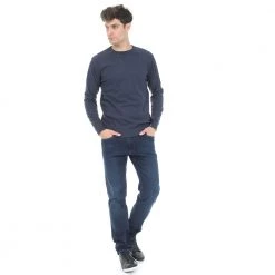 Ανδρικό πουλόβερ RUN μπλε -Πλεκτά-Ζακέτες Εκπτώσεις 1808090.0 0113 4 run ανδρικό πουλόβερ run μπλε x1000