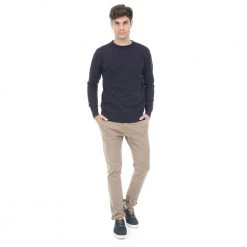 Ανδρικό πουλόβερ RUN μπλε -Πλεκτά-Ζακέτες Εκπτώσεις 1808090.0 1100 4 run ανδρικό πουλόβερ run μπλε x1000