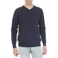 Ανδρικό πουλόβερ RUN μπλε