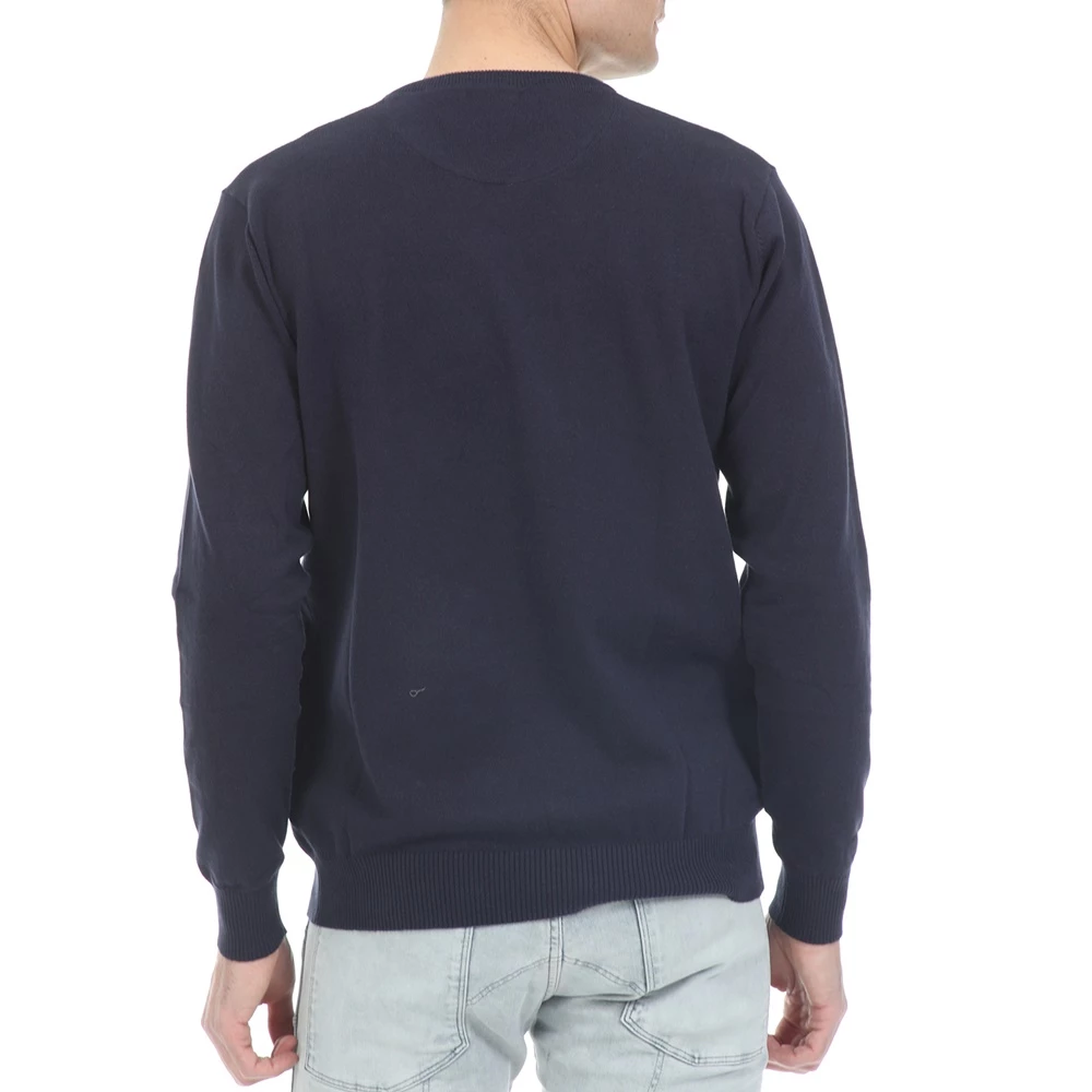 Ανδρικό πουλόβερ RUN μπλε 5 Ανδρικό πουλόβερ RUN μπλε - Image 3