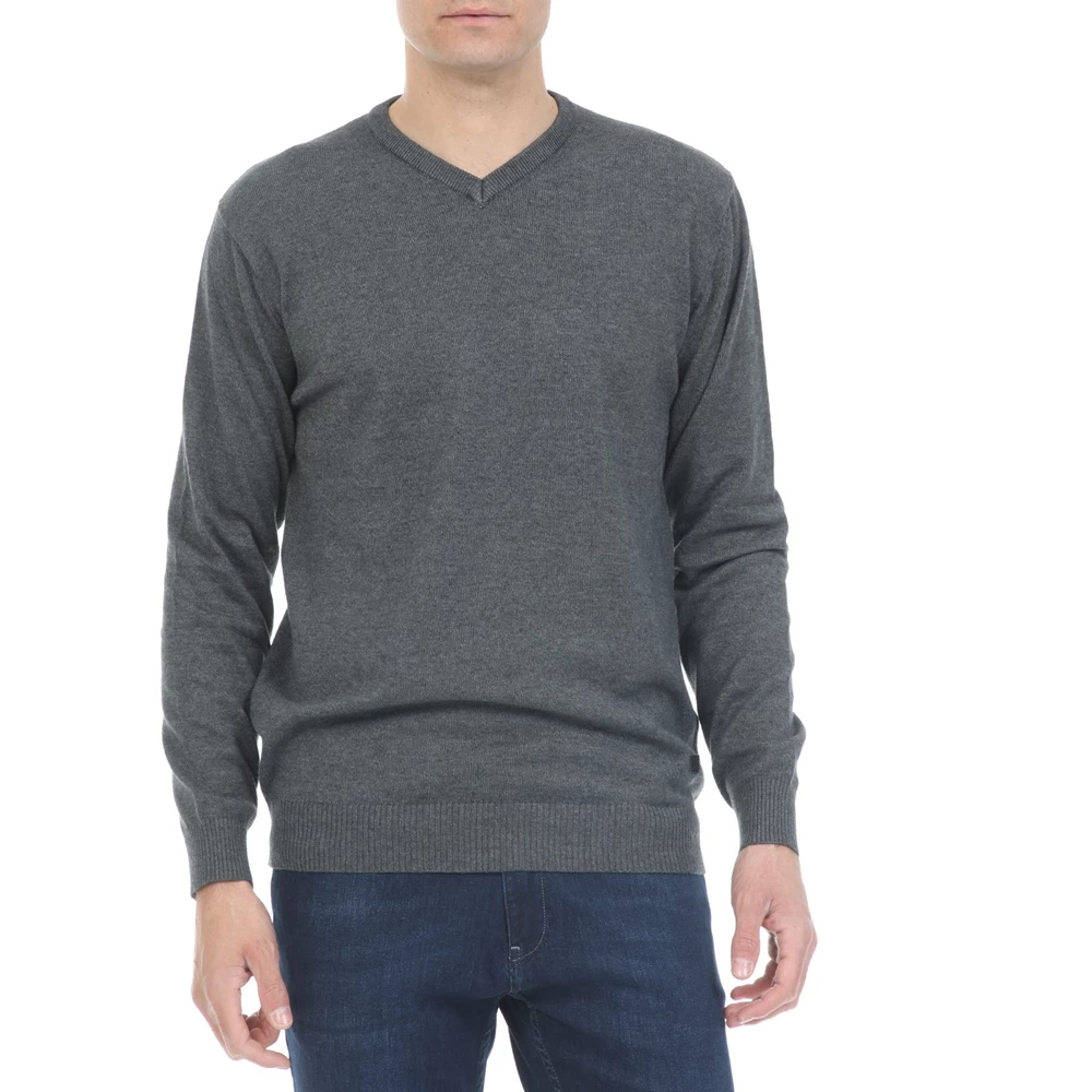 Ανδρικό πουλόβερ RUN γκρι 3 Ανδρικό πουλόβερ RUN γκρι