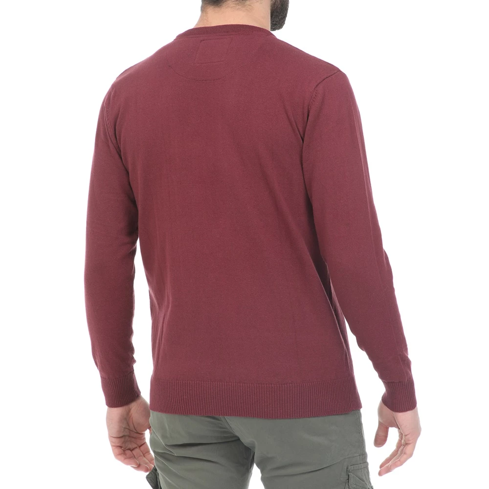 Ανδρική πλεκτή μπλούζα CATAMARAN SAILWEAR μπορντό 5 Ανδρική πλεκτή μπλούζα CATAMARAN SAILWEAR μπορντό - Image 3