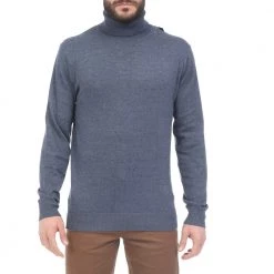 Ανδρική πλεκτή μπλούζα ζιβάγκο CATAMARAN SAILWEAR μπλε