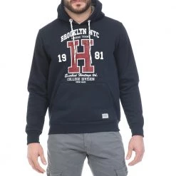 Ανδρική φούτερ μπλούζα CATAMARAN SAILWEAR μπλε (μεγάλα μεγέθη)