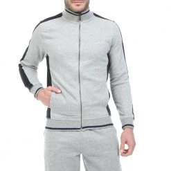 Ανδρική φούτερ ζακέτα OCEAN SHARK γκρι