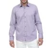 Ανδρικό πουκάμισο OCEAN SHARK OXFORD μοβ