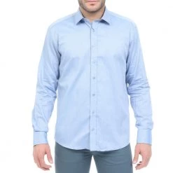 Ανδρικό πουκάμισο OCEAN SHARK OXFORD μπλε