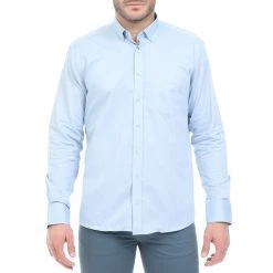 Ανδρικό πουκάμισο OCEAN SHARK OXFORD μπλε