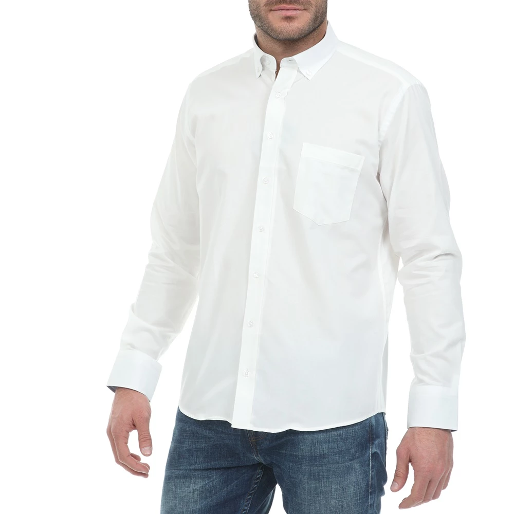 Ανδρικό πουκάμισο OCEAN SHARK OXFORD λευκό 4 Ανδρικό πουκάμισο OCEAN SHARK OXFORD λευκό - Image 2