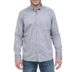 Ανδρικό πουκάμισο OCEAN SHARK OXFORD μπλε