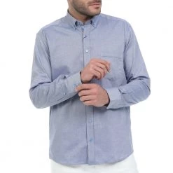 Ανδρικό πουκάμισο OCEAN SHARK OXFORD μπλε