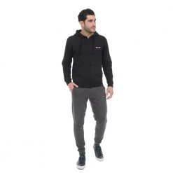 Ανδρική φούτερ ζακέτα RUN μαύρη -Πλεκτά-Ζακέτες Εκπτώσεις 1808147.0 0071 4 run ανδρική φούτερ ζακέτα run μαύρη x1000