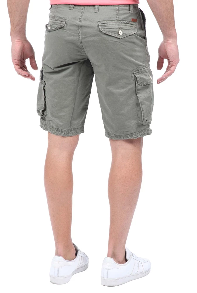 Ανδρική Cargo βερμούδα GAUDI FASHION πράσινη 5 Ανδρική Cargo βερμούδα GAUDI FASHION πράσινη - Image 3