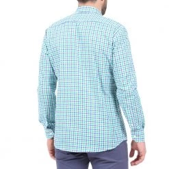 Ανδρικό πουκάμισο DORS πράσινο μπλε 8 Ανδρικό πουκάμισο DORS πράσινο μπλε -Πλεκτά-Ζακέτες Εκπτώσεις 1815032.0 0021 3 dors ανδρικό πουκάμισο dors πράσινο μπλε x1000