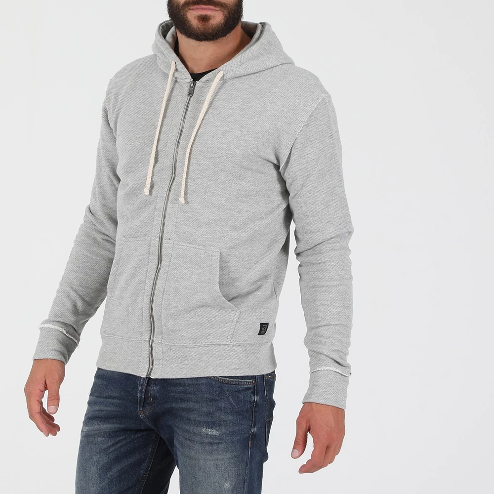 Ανδρική φούτερ ζακέτα DIRTY LAUNDRY DIAGONAL MELANGE FULL ZIP γκρι 4 Ανδρική φούτερ ζακέτα DIRTY LAUNDRY DIAGONAL MELANGE FULL ZIP γκρι - Image 2