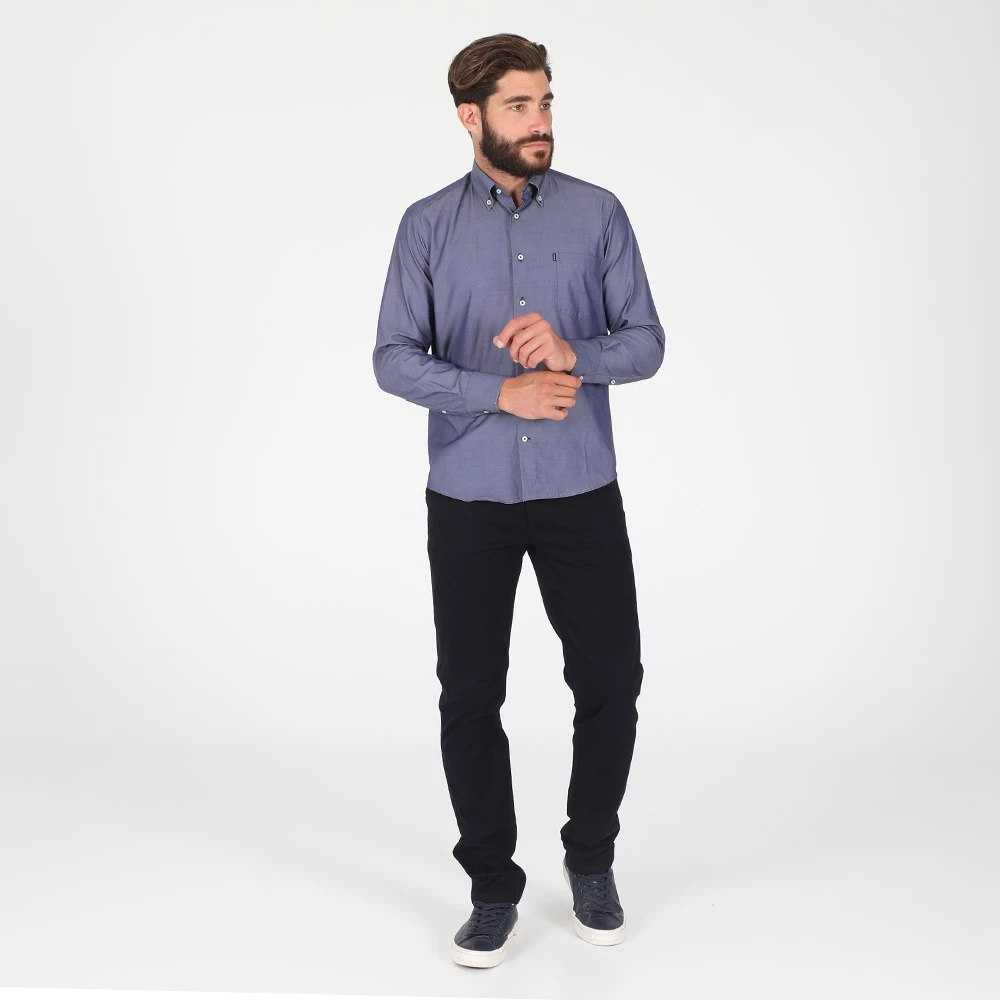 Ανδρικό πουκάμισο DORS μπλε 6 Ανδρικό πουκάμισο DORS μπλε - Image 4