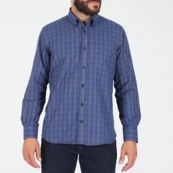 Ανδρικό πουκάμισο DORS μπλε