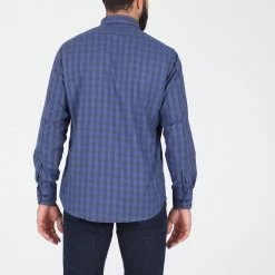 Ανδρικό πουκάμισο DORS μπλε -Πλεκτά-Ζακέτες Εκπτώσεις 1827442.0 0207 3 dors ανδρικό πουκάμισο dors μπλε x1000