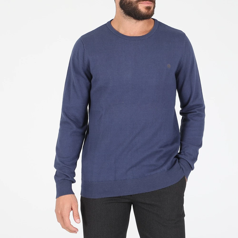 Ανδρικό πουλόβερ DORS μπλε 3 Ανδρικό πουλόβερ DORS μπλε