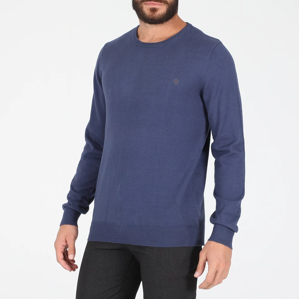 Ανδρικό πουλόβερ DORS μπλε 4 Ανδρικό πουλόβερ DORS μπλε - Image 2