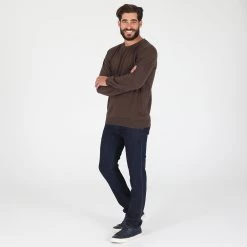 Ανδρικό πλεκτό DORS καφέ -Πλεκτά-Ζακέτες Εκπτώσεις 1827463.0 0021 4 dors ανδρικό πλεκτό dors καφέ x1000