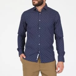 Ανδρικό πουκάμισο DORS Tailor μπλε