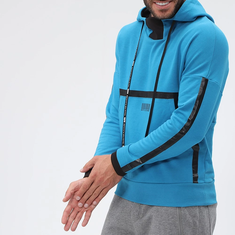 Ανδρική φούτερ μπλούζα BODYTALK FRAGILEM μπλε 4 Ανδρική φούτερ μπλούζα BODYTALK FRAGILEM μπλε - Image 2