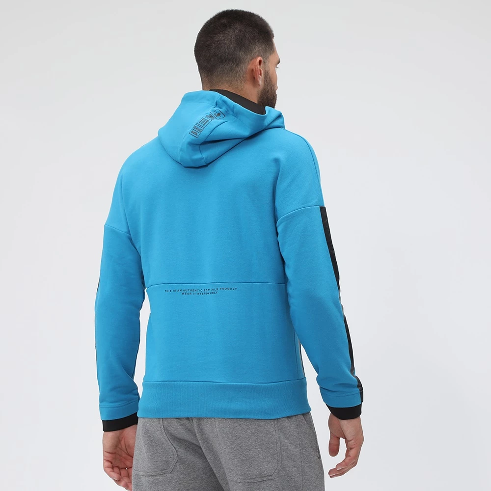 Ανδρική φούτερ μπλούζα BODYTALK FRAGILEM μπλε 5 Ανδρική φούτερ μπλούζα BODYTALK FRAGILEM μπλε - Image 3