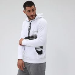 Ανδρική φούτερ μπλούζα BODYTALK λευκή -Πλεκτά-Ζακέτες Εκπτώσεις 1827503.0 9100 3 bodytalk ανδρική φούτερ μπλούζα bodytalk λευκή x1000