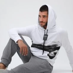 Ανδρική φούτερ μπλούζα BODYTALK λευκή -Πλεκτά-Ζακέτες Εκπτώσεις 1827503.0 9100 5 bodytalk ανδρική φούτερ μπλούζα bodytalk λευκή x1000