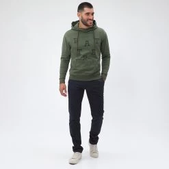 Ανδρική φούτερ μπλούζα BATTERY χακί -Πλεκτά-Ζακέτες Εκπτώσεις 1827689.0 00x6 5 battery ανδρική φούτερ μπλούζα battery χακί x1000