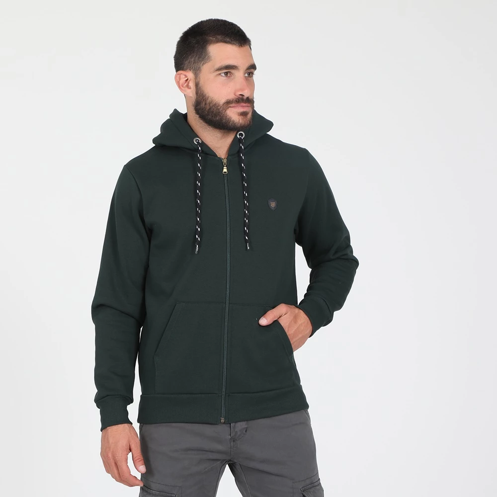 Ανδρική φούτερ ζακέτα CATAMARAN SAILWEAR πράσινη 3 Ανδρική φούτερ ζακέτα CATAMARAN SAILWEAR πράσινη