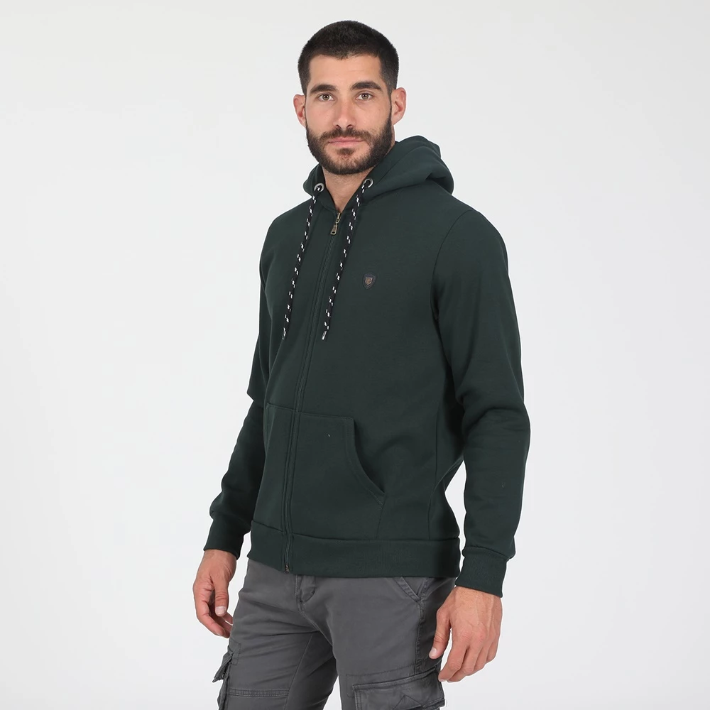 Ανδρική φούτερ ζακέτα CATAMARAN SAILWEAR πράσινη 4 Ανδρική φούτερ ζακέτα CATAMARAN SAILWEAR πράσινη - Image 2