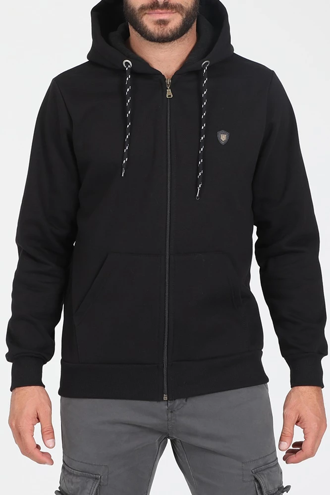 Ανδρική φούτερ ζακέτα CATAMARAN SAILWEAR μαύρη 3 Ανδρική φούτερ ζακέτα CATAMARAN SAILWEAR μαύρη