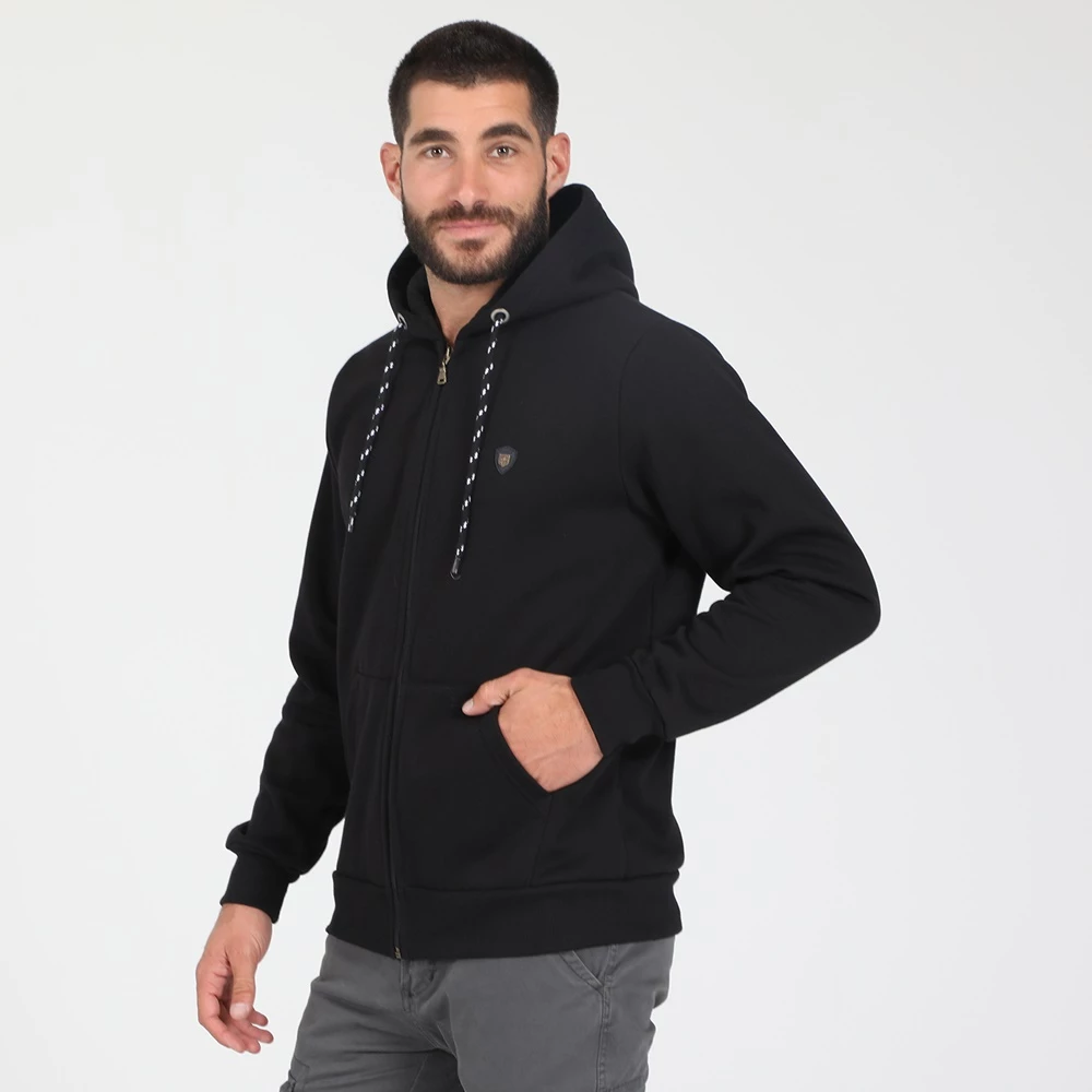 Ανδρική φούτερ ζακέτα CATAMARAN SAILWEAR μαύρη 4 Ανδρική φούτερ ζακέτα CATAMARAN SAILWEAR μαύρη - Image 2