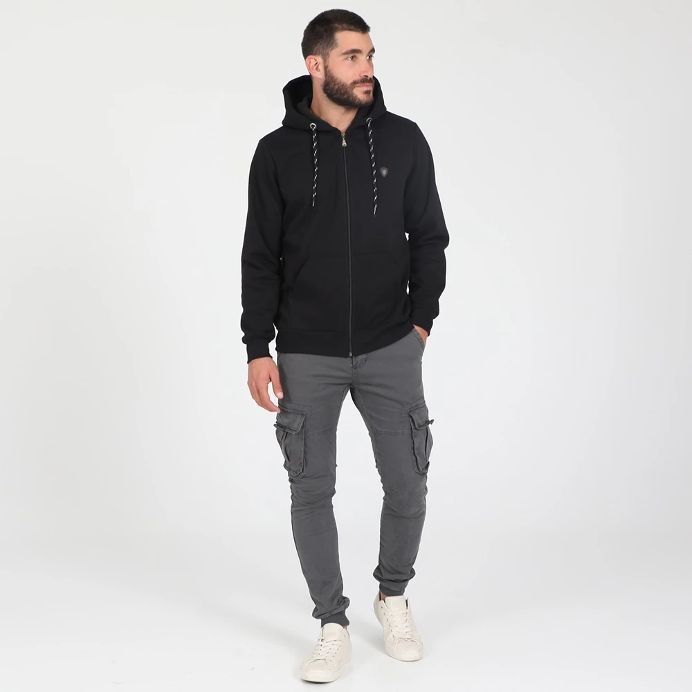 Ανδρική φούτερ ζακέτα CATAMARAN SAILWEAR μαύρη 5 Ανδρική φούτερ ζακέτα CATAMARAN SAILWEAR μαύρη - Image 3