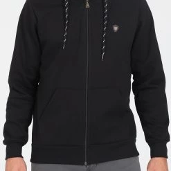 Ανδρική φούτερ ζακέτα CATAMARAN SAILWEAR μαύρη