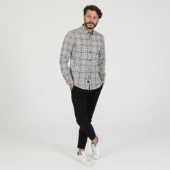 Ανδρικό πουκάμισο DIRTY LAUNDRY MULTI CHECK καρό λευκό μαύρο -Πλεκτά-Ζακέτες Εκπτώσεις 1828712.0 9071 3 dirty laundry ανδρικό πουκάμισο dirty laundry multi check καρό λευκό μαύρο x1000