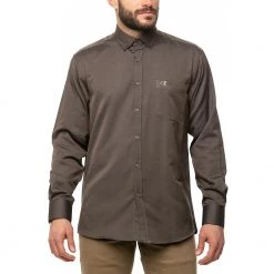 Ανδρικό πουκάμισο AMERICANINO χακί