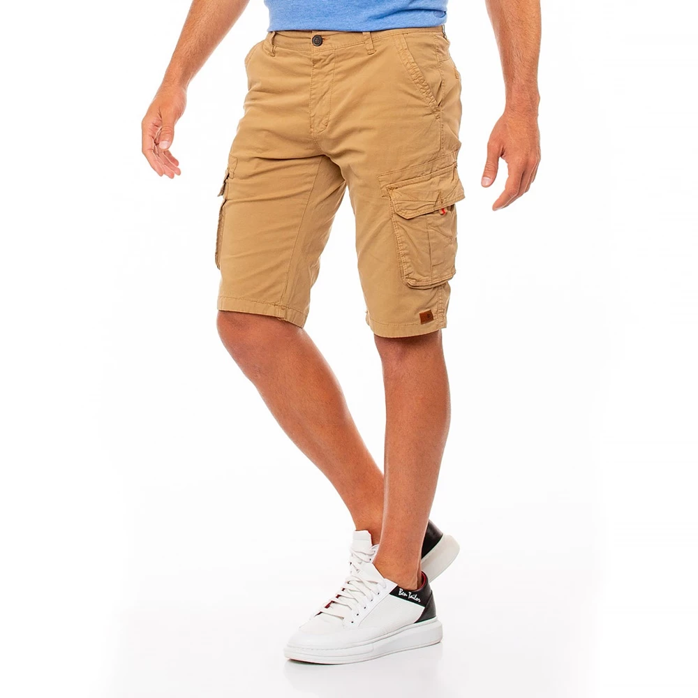 Ανδρική Cargo βερμούδα AMERICANINO μπεζ 5 Ανδρική Cargo βερμούδα AMERICANINO μπεζ - Image 3