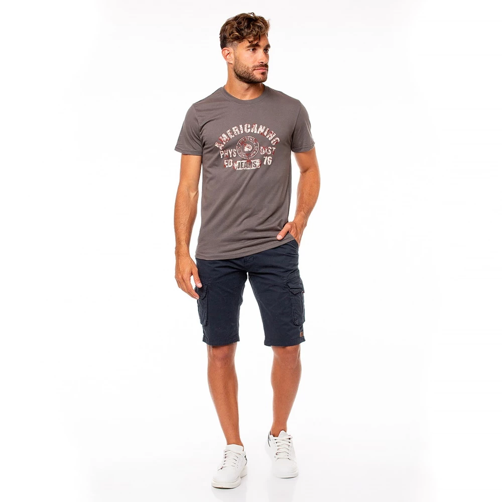 Ανδρική Cargo βερμούδα AMERICANINO μπλε 6 Ανδρική Cargo βερμούδα AMERICANINO μπλε - Image 4