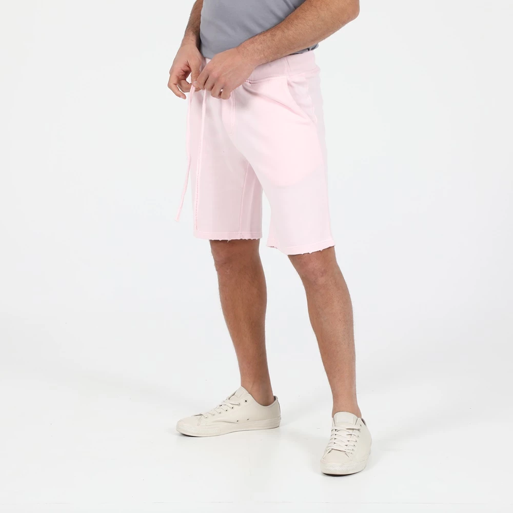 Ανδρική βερμούδα DIRTY LAUNDRY DESTROYED LOOSE KNIT ροζ 4 Ανδρική βερμούδα DIRTY LAUNDRY DESTROYED LOOSE KNIT ροζ - Image 2