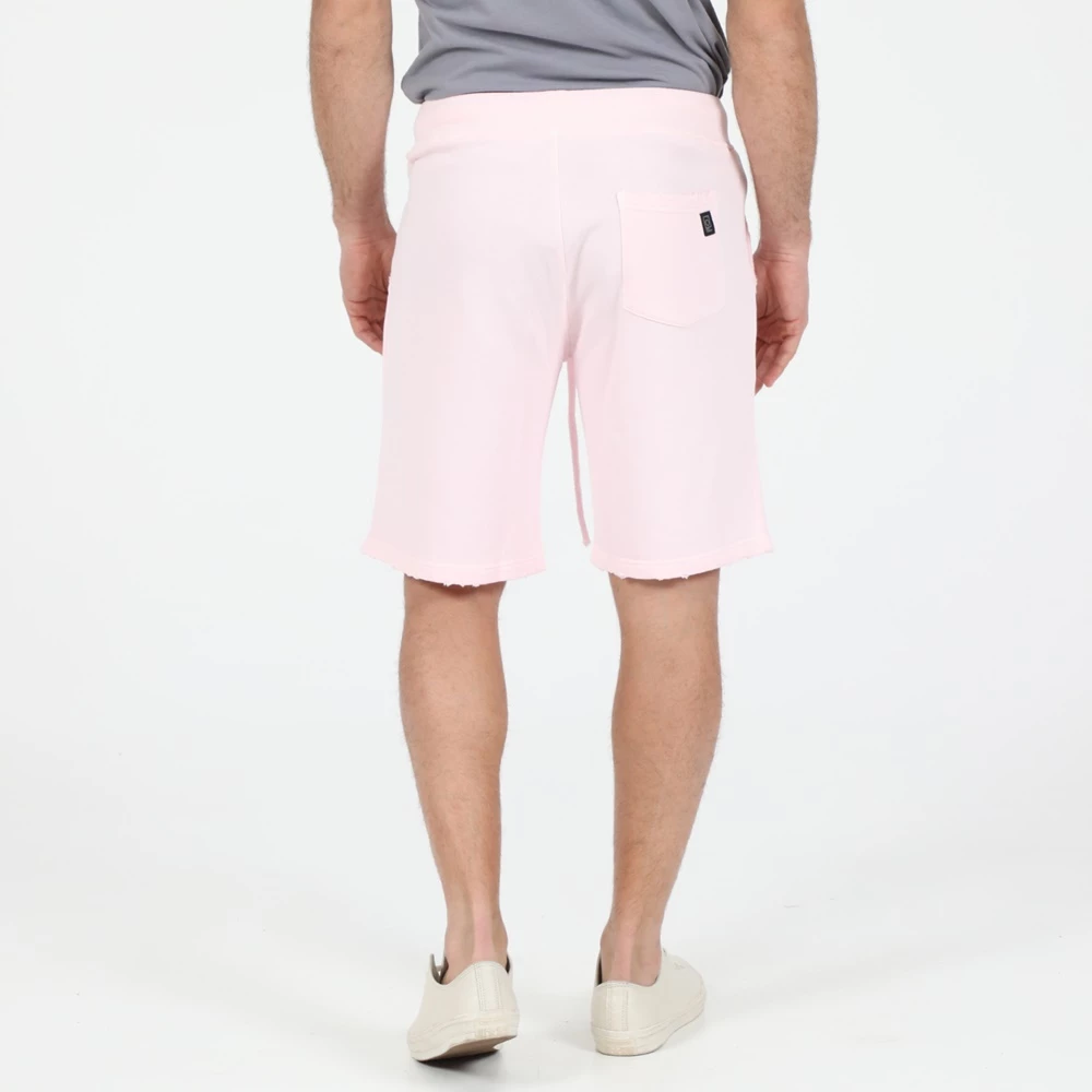 Ανδρική βερμούδα DIRTY LAUNDRY DESTROYED LOOSE KNIT ροζ 5 Ανδρική βερμούδα DIRTY LAUNDRY DESTROYED LOOSE KNIT ροζ - Image 3